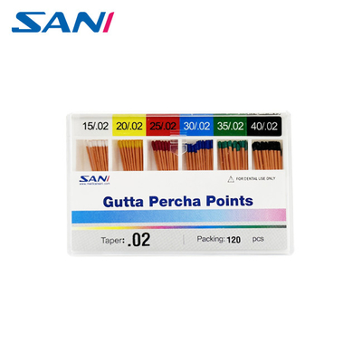 Zahnarztliche Endodontie Gutta Percha Punkte Taper 02/04/06/F1-F5