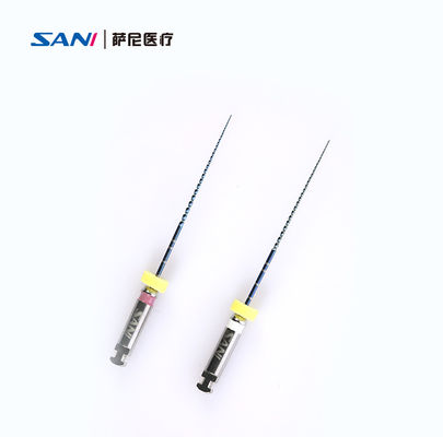 kaufen 25 mm Rotationsdentalfiles mit 5 Jahren Haltbarkeit und 3,0 N.cm Drehmoment für präzise endodontische Behandlung online manufacture
