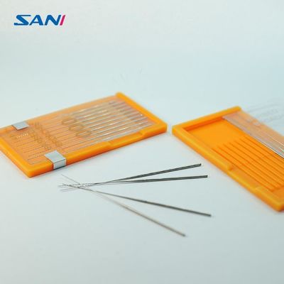 Ein guter Preis. Zahnmedizinischer Stachelahle Endodontics des Edelstahl-10pcs/Box für Wurzel-Reinigung Online