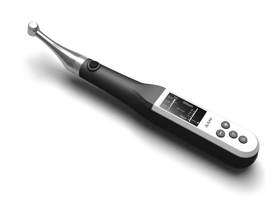 CER Endo Motor Cordless, schwarz gegen Winkel zahnmedizinisches Handpiece
