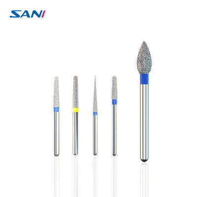 Ein guter Preis. Zahnmedizinische polnische Geschwindigkeit Handpiece Büro-Edelstahl-11mm FG Diamond Bur Set For High Online